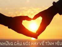 Những câu nói hay về tình yêu đôi lứa