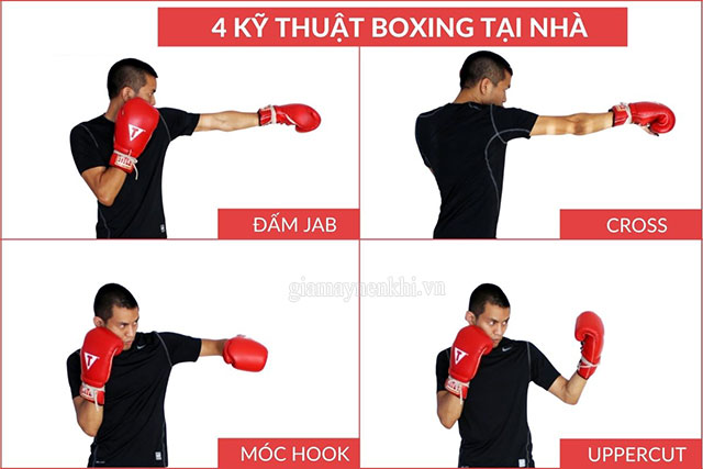 Luyện các đòn boxing cơ bản và tập trung chủ yếu vào kỹ thuật